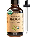 Organic Tea Tree Essential Oil (4...